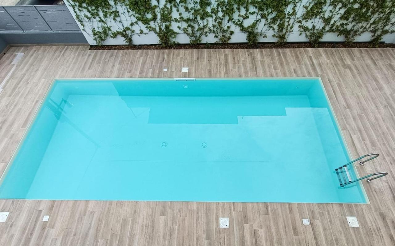 Lake Dream Apartment With Pool In Бардолино Екстериор снимка